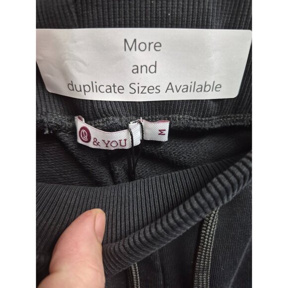 Men's Joggers - Midnight Black - Comfortable & StylishMedium - Picture 3 of 5